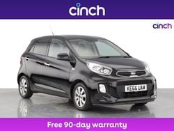 Black Used 2017 Kia Picanto Hatchback | £7,249 (Fair price)