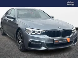 Blue Used 2017 BMW 540 M Sport Sedan | £21,995 (Good price)