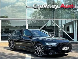 Black Used 2025 Audi A6 Black Edition Estate | £40,990 (A bit pricey)