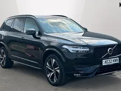Metallic onyx black Used 2022 Volvo XC90 Plus SUV | £41,644 (Fair price)