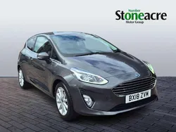 Grey Used 2018 Ford Fiesta Titanium Hatchback | £7,995 (Fair price)