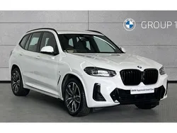 Alpine white Used 2024 BMW X3 M Sport SUV | £47,250 (Fair price)