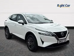 White Used 2022 Nissan Qashqai Acenta Premium SUV | £16,499 (Good price)