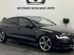 Black Used 2013 Audi A7 Sportback S-Line Hatchback | £14,750