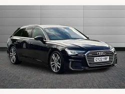 Black Used 2022 Audi A6 S-Line Estate | £30,895 (Fair price)