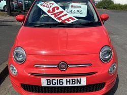 Pink Used 2016 Fiat 500 Pop Star Hatchback | £4,495 (A bit pricey)