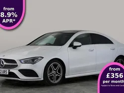 White Used 2022 Mercedes CLA180 AMG line Sedan | £25,378 (Fair price)