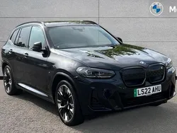 Black Used 2022 BMW iX3 M Sport SUV | £28,830 (Fair price)