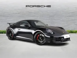 Jet black metallic Used 2023 Porsche 911 Carrera 4 GTS | £120,900 (Expensive)