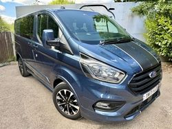 Blue Used 2022 Ford Transit Custom Sport Van | £34,794