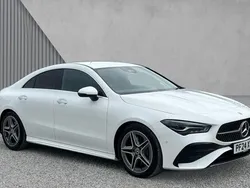 White New 2024 Mercedes CLA200 Executive Sedan | £29,556 (Fair price)