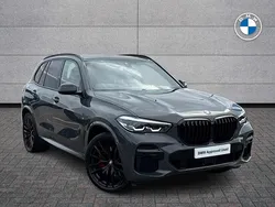 Grey Used 2022 BMW X5 M Sport SUV | £52,990 (Fair price)