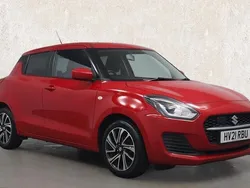 Red Used 2021 Suzuki Swift SZ-L Hatchback | £10,200 (Fair price)