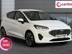 White Used 2023 Ford Fiesta Titanium X Hatchback | £13,650 (Fair price)