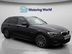 Black Used 2021 BMW 330e M Sport Estate | £19,400 (Fair price)