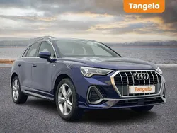 Blue Used 2021 Audi Q3 S-Line SUV | £26,595 (Fair price)