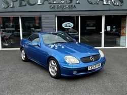 Blue Used 2003 Mercedes SLK200 Cabriolet | £6,995