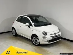 White Used 2016 Fiat 500 Lounge Hatchback | £5,350 (Fair price)