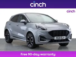 Silver Used 2021 Ford Puma ST-Line X SUV | £15,649 (Fair price)