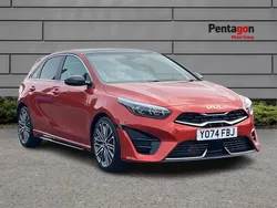 Orange Used 2025 Kia Ceed GT-Line S Hatchback | £25,299 (Expensive)