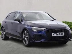 Blue Used 2024 Audi A3 Black Edition Hatchback | £29,215 (Expensive)