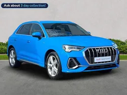 Blue Used 2022 Audi Q3 Comfort SUV | £25,656 (Good price)