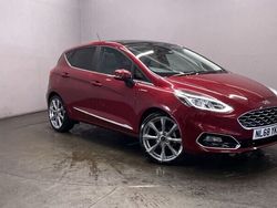 Red Used 2018 Ford Fiesta Vignale Hatchback | £13,999 (A bit pricey)