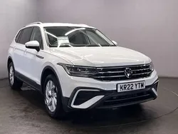 White Used 2022 VW Tiguan Allspace S SUV | £22,499 (Super price)
