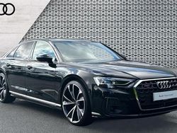 Black Used 2024 Audi A8 S-Line Sedan | £57,695 (Fair price)