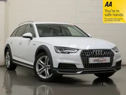 White Used 2018 Audi A4 Allroad Sport Estate | £14,995 (Fair price)