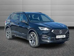Deep black Used 2024 Seat Tarraco FR Sport SUV | £28,000 (Fair price)