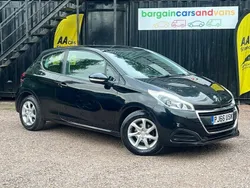 Black Used 2016 Peugeot 208 Active Hatchback | £3,950 (Fair price)