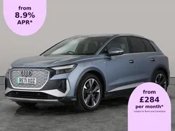 Blue Used 2021 Audi Q4 e-tron S-Line SUV | £19,581