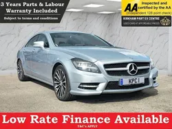 Silver Used 2014 Mercedes CLS350 AMG Coupe | £8,495 (Fair price)