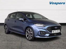 Blue Used 2022 Ford Fiesta ST-Line X Hatchback | £16,145 (A bit pricey)