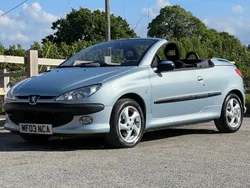 Silver Used 2003 Peugeot 206 S Cabriolet | £2,495