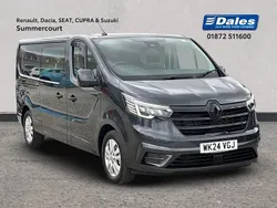 Slate grey Used 2024 Renault Trafic Van | £24,000 (Expensive)