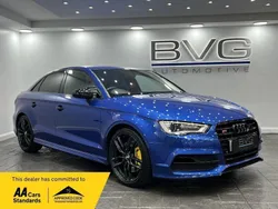Blue Used 2015 Audi S3 Sedan | £17,994 (Fair price)