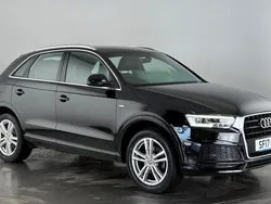 Black Used 2017 Audi Q3 S-Line SUV | £15,800 (Fair price)