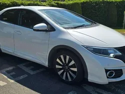 White Used 2017 Honda Civic SE Hatchback | £10,555 (Fair price)