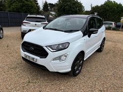 White Used 2020 Ford Ecosport ST-Line SUV | £10,795 (Fair price)