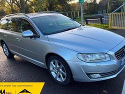 Silver Used 2014 Volvo V70 SE Lux Estate | £8,490 (Fair price)