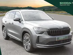 Grey New 2025 Skoda Kodiaq SportLine SUV | £39,990 (A bit pricey)