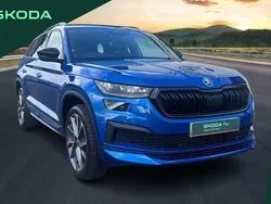 Blue Used 2023 Skoda Kodiaq SportLine SUV | £32,450 (Fair price)