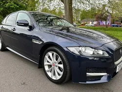 Blue Used 2016 Jaguar XF R-Sport Sedan | £8,795 (Fair price)