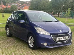 Blue Used 2014 Peugeot 208 Active Hatchback | £1,900 (Fair price)