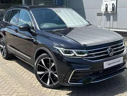 Black Used 2022 VW Tiguan R-line SUV | £30,789 (Expensive)