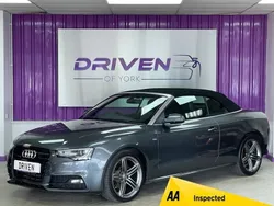 Grey Used 2012 Audi A5 Cabriolet S-Line Cabriolet | £5,800 (Good price)