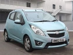 Blue Used 2012 Chevrolet Spark LT Hatchback | £1,495 (Fair price)