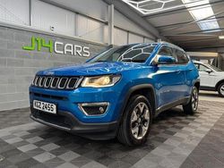 Blue Used 2018 Jeep Compass Limited SUV | £10,995 (Fair price)
